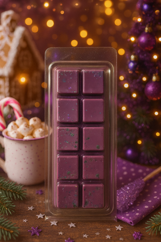 Sugar Plum Cocoa Wax Melt Bar