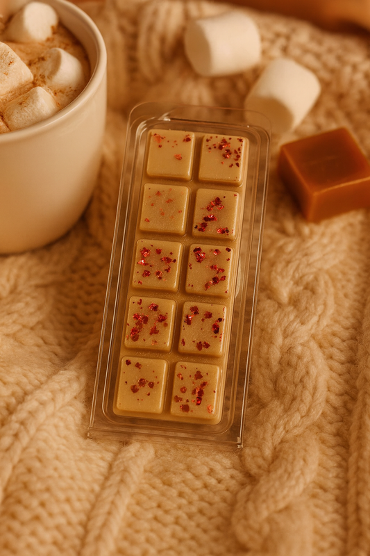 Marshmallow and Toffee Latte Wax Melt Bar