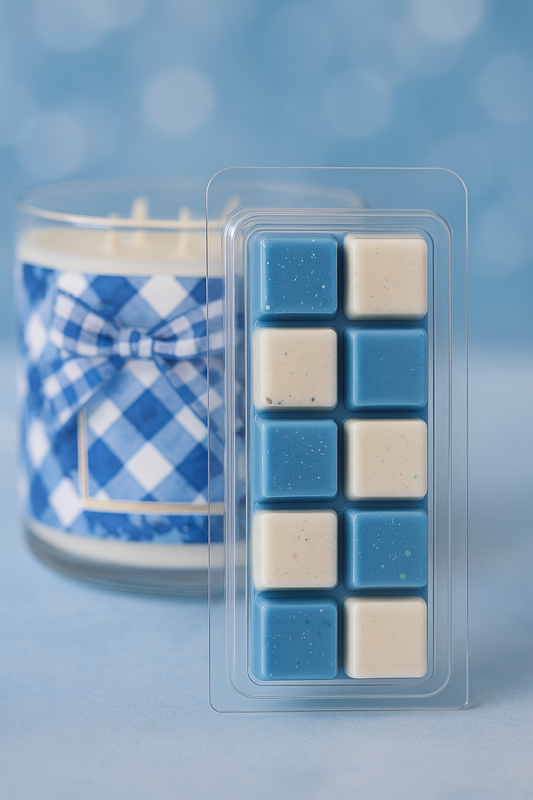 Gingham Patchwork Soy Wax Melt Bar