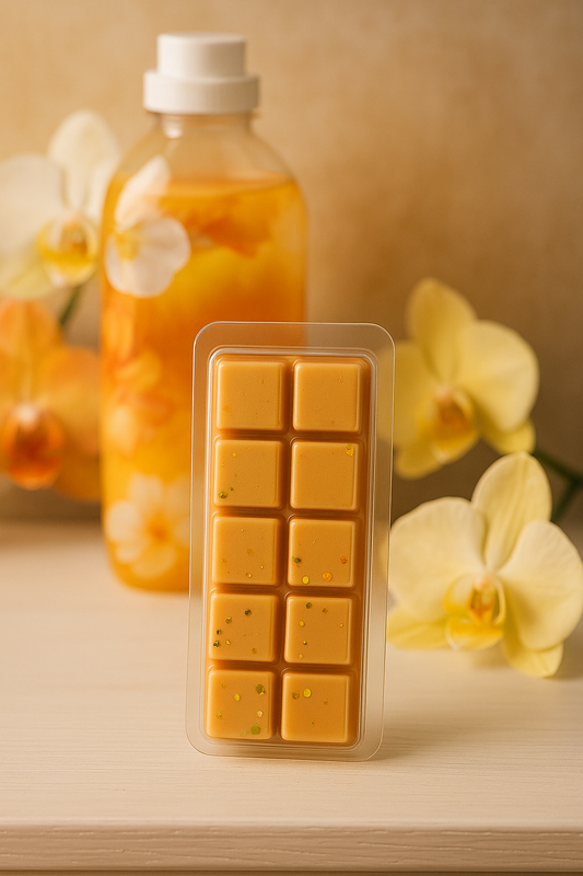 Gold Orchid Wax Melt Bar