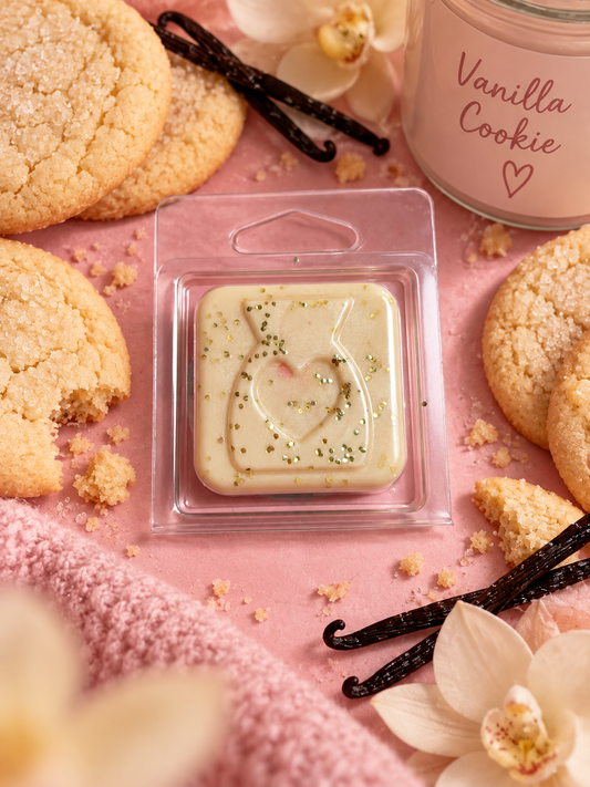 Vanilla Cookie Wax Melt Sample | Strong Scented Soy Wax Melts UK