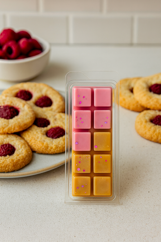 Raspberry Shortbread Wax Melt Bar