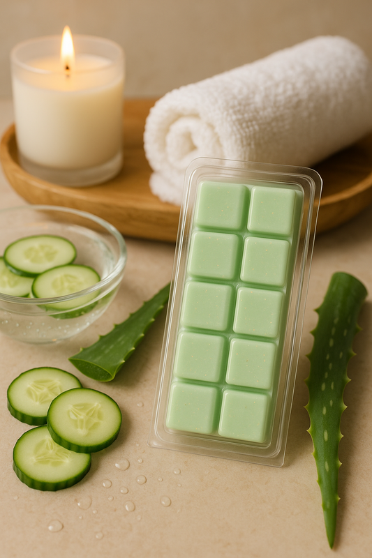 Aloe and Cucumber Soy Wax Melt Bar WAXIDENT
