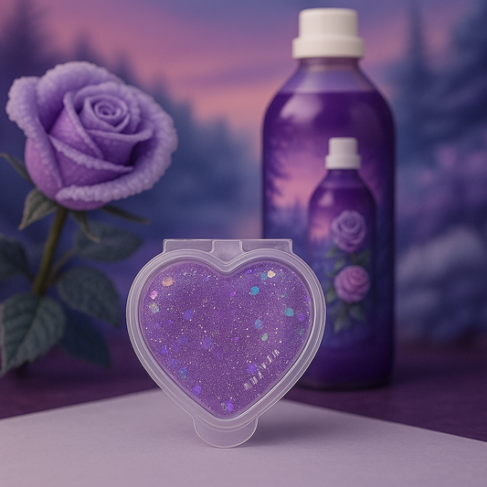 Frosted Rose Wonderland Gel Wax Melt Pot