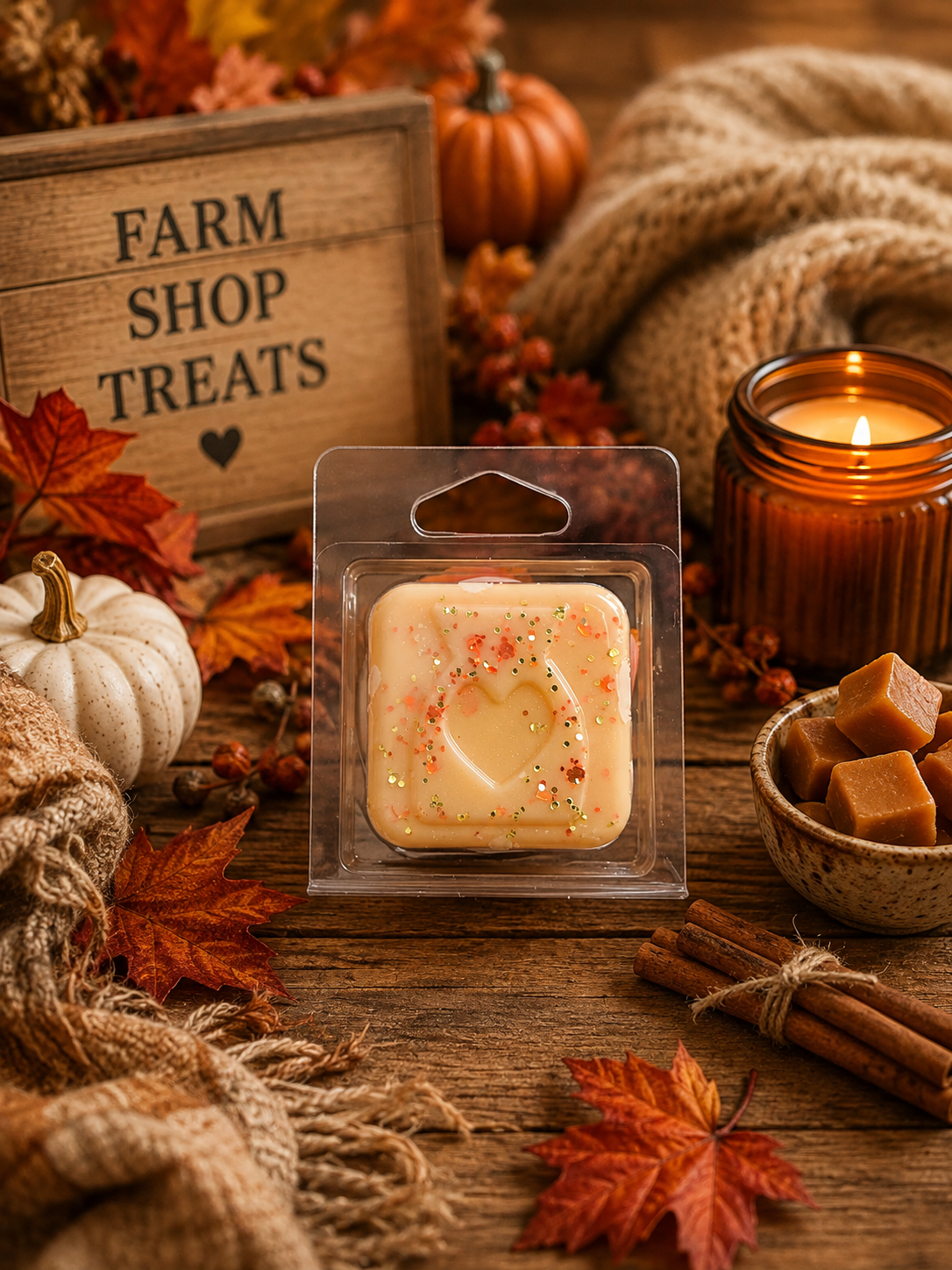 Farm Shop Treats Wax Melt Sample | Strong Scented Soy Wax Melts UK
