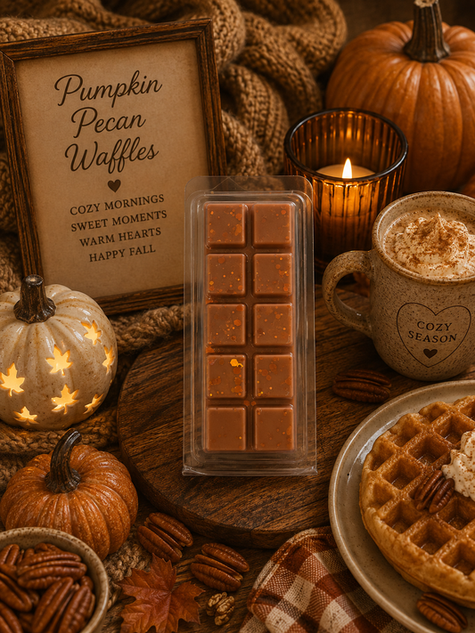 Pumpkin Pecan Waffles Wax Melt | Strong Scented Soy Wax Melts UK