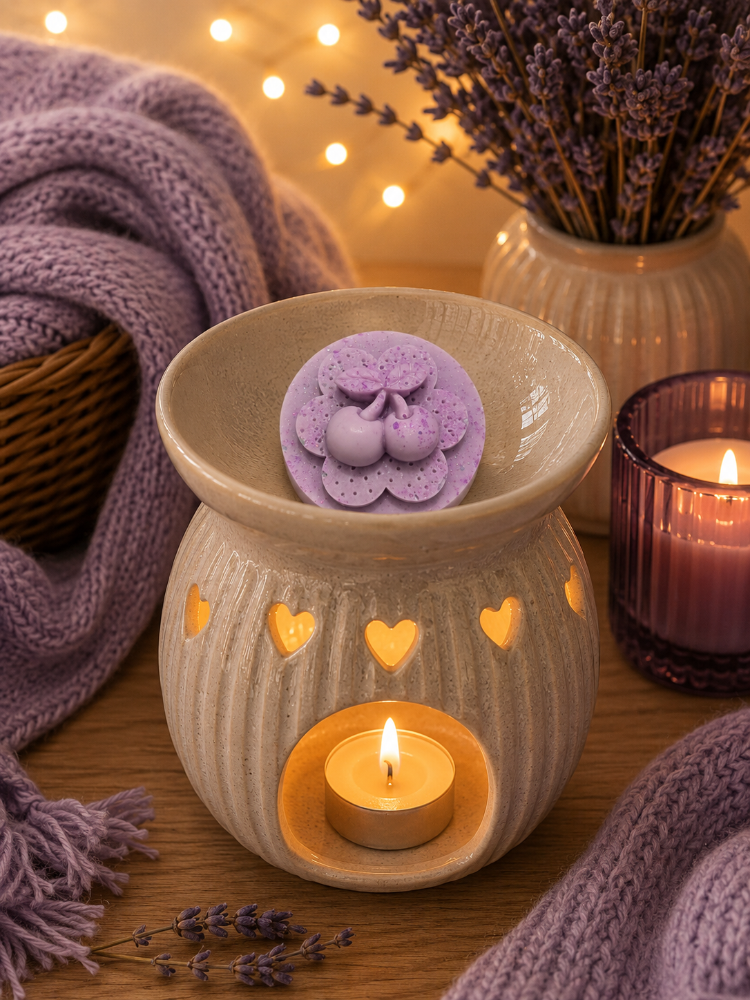 Cherry Cola Wax Melt Shape | Strong Scented Soy Wax Melts UK