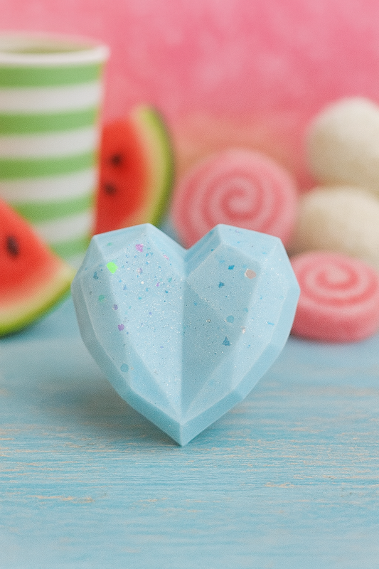 Cream Soda Daydream Geo Heart Wax Melt