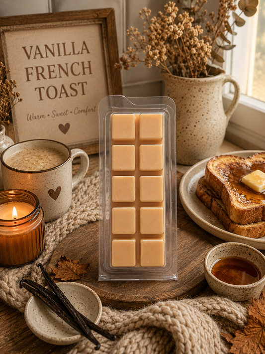 Vanilla French Toast Wax Melt | Strong Scented Soy Wax Melts UK