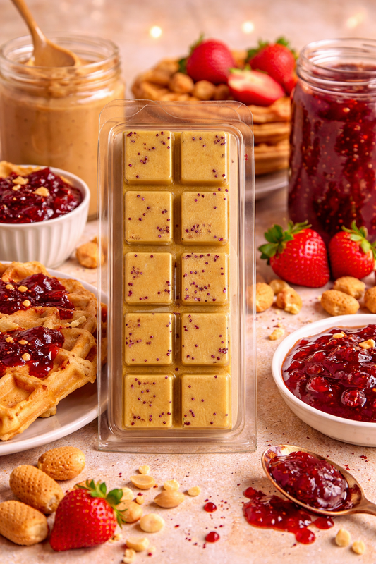 Peanut Butter Waffle Cone Wax Melt Bar