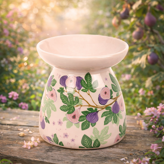 Fig Tree Print Oil Burner