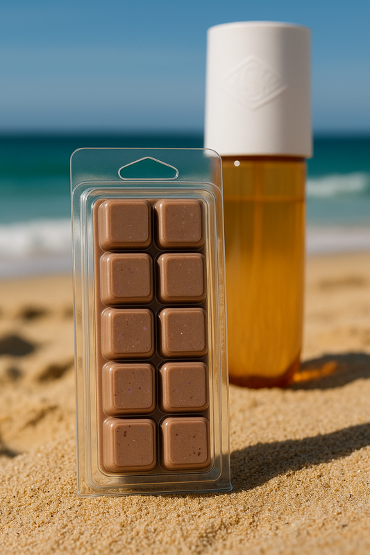 Caramelized Vanilla and Macadamia Wax Melt Bar
