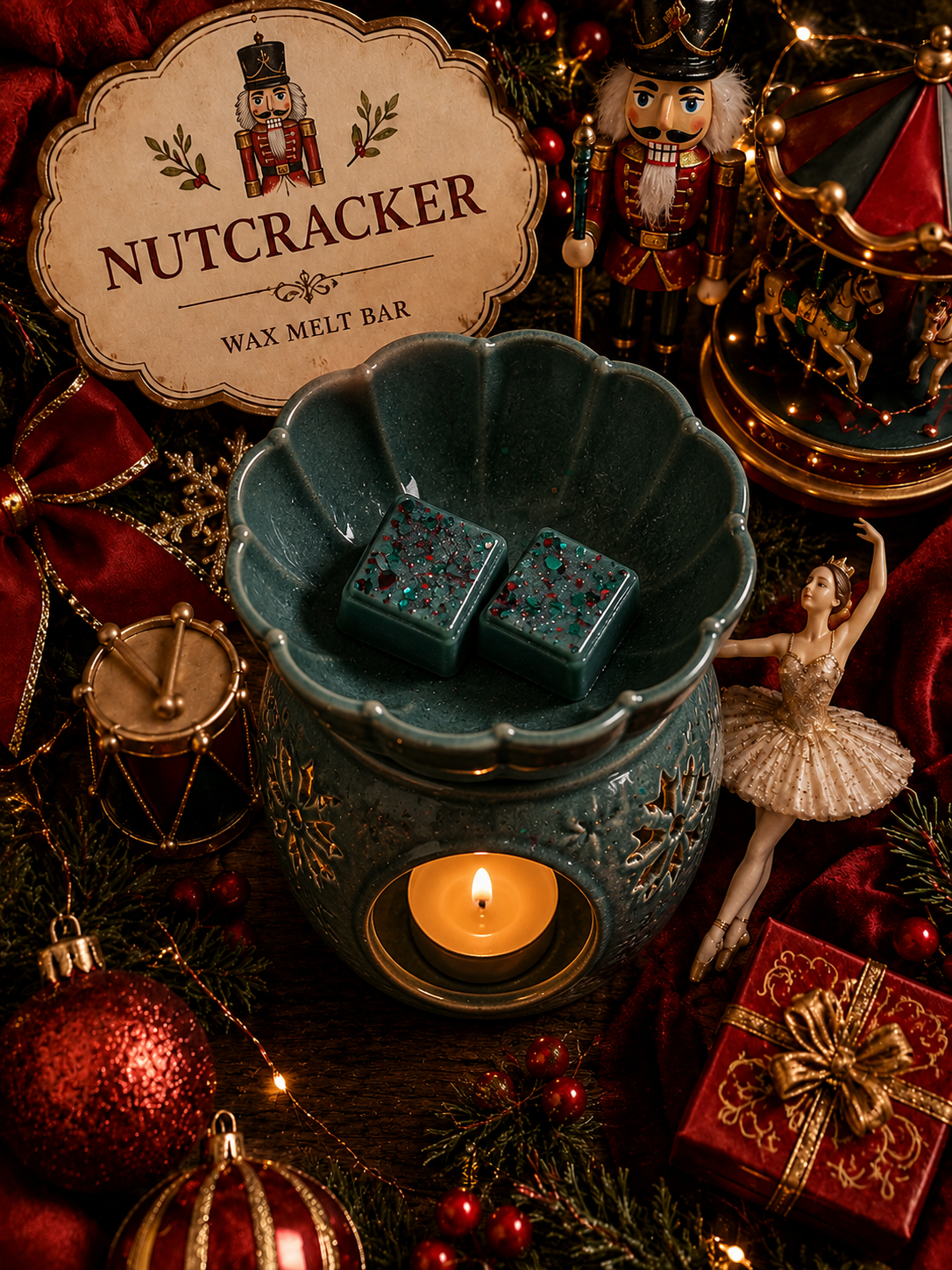 Nutcracker Wax Melt | Strong Scented Soy Wax Melts UK