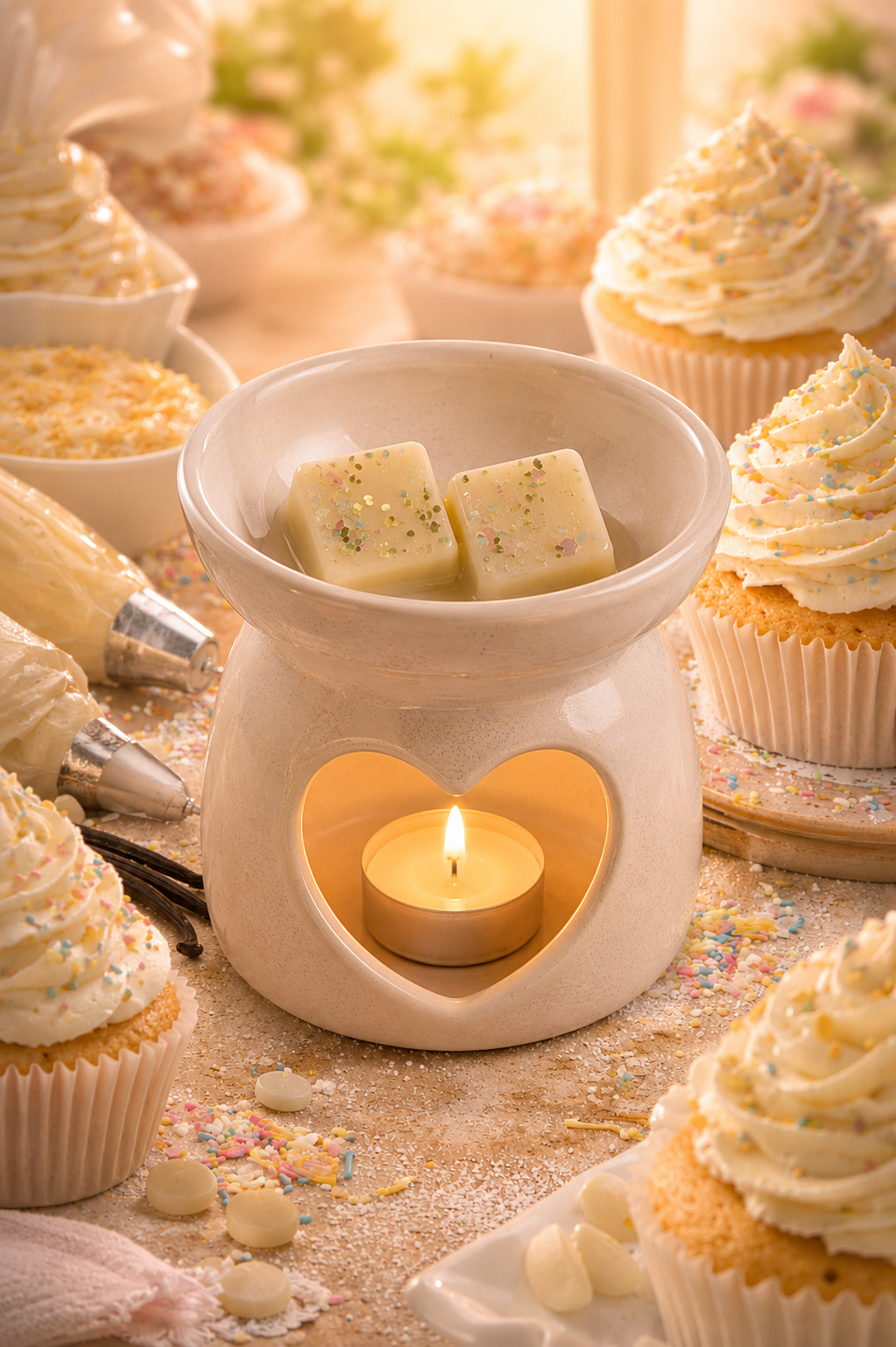 Vanilla Buttercream Wax Melt | Strong Scented Soy Wax Melts UK
