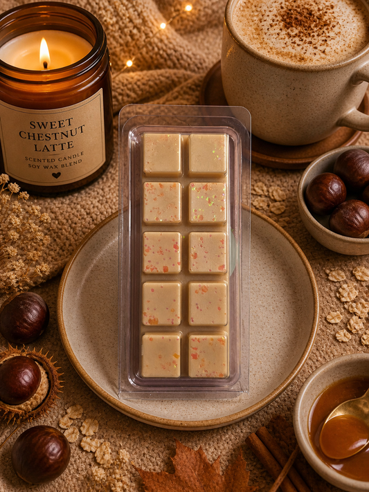 Sweet Chestnut Latte Wax Melt Bar
