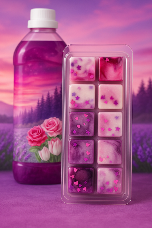 Frosted Rose Wonderland Soy Wax Melt Bar