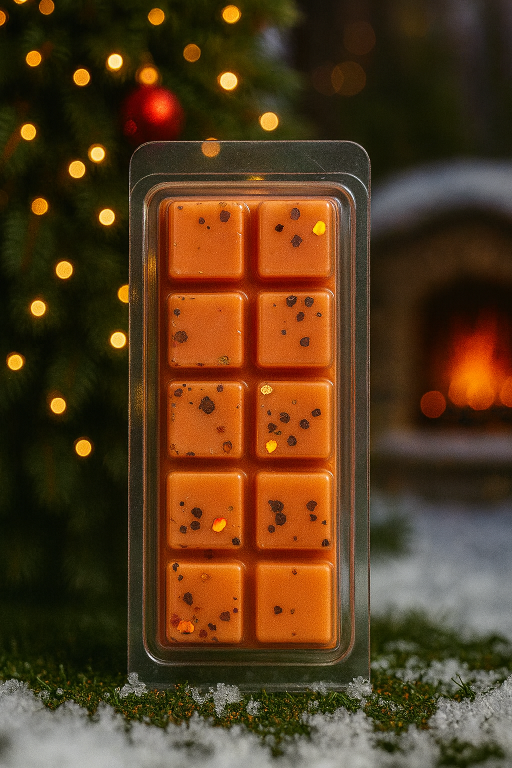 Cinnamon and Orange Wax Melt Bar