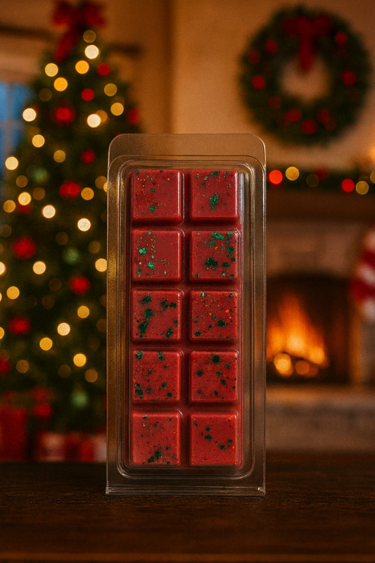 Red Apple Wreath Wax Melt Bar
