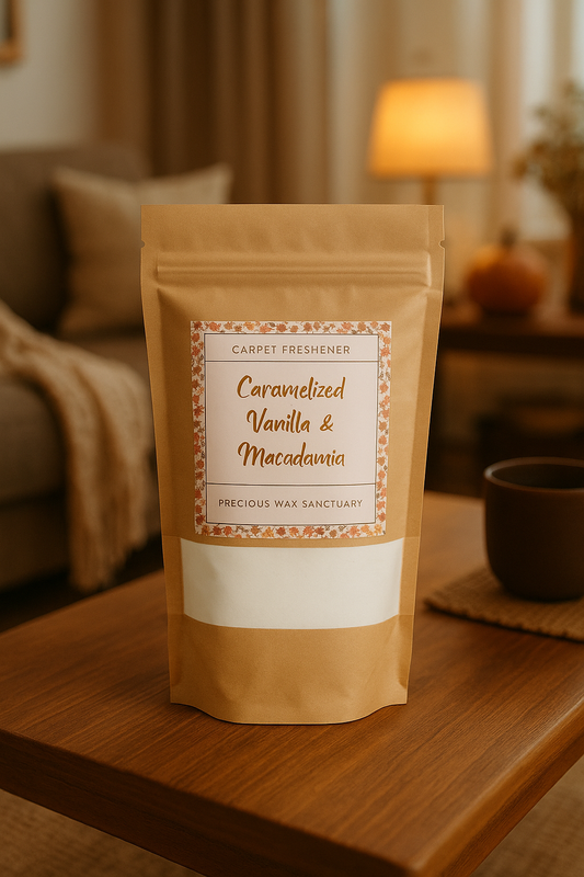 Caramelized Vanilla and Macadamia Carpet Freshener - 350g