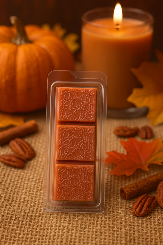 Caramel Pumpkin Swirl Wax Melt Bar
