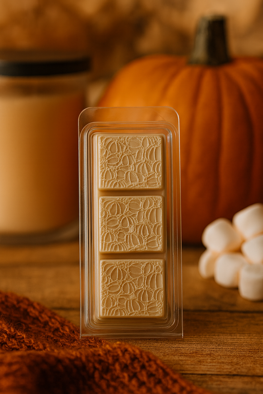 Pumpkin Marshmallow Cream Wax Melt Bar