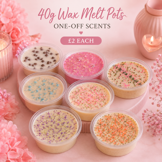 40g Wax Melt Pots – One-Off Scents | £2