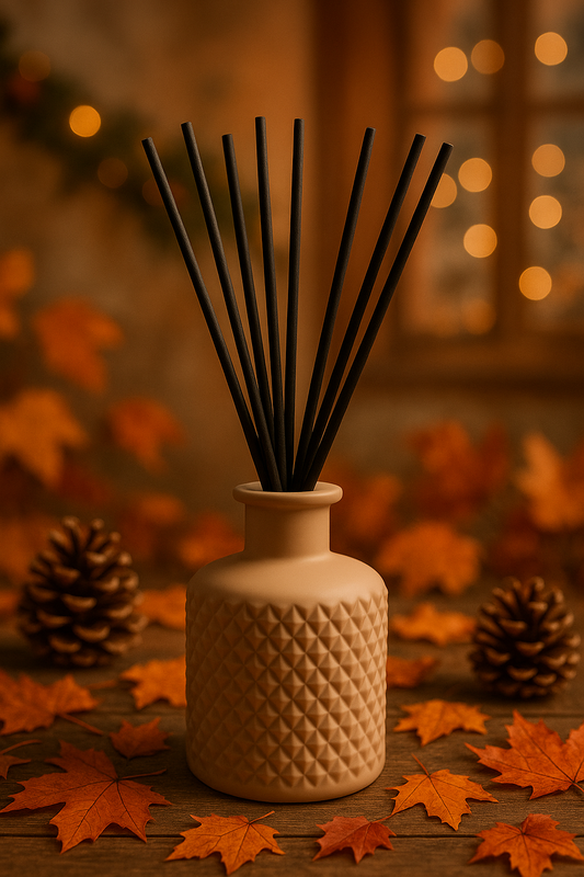 Caramelized Vanilla & Macadamia Geo Diffuser Bottle - 250ML