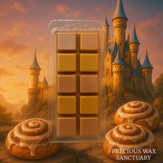 Get ready for a sweet and cozy bash! 🎉 Our 'Cinnamon Bun Bash' wax melt, inspired by Scentsy's delicious scent. It's pure warm, cinnamon-sweet bliss! 