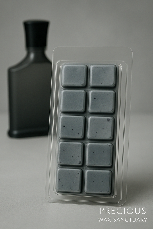 Experience the freshness of a classic! ✨🧔 Our 'Creed Aftershave' wax melt, inspired by the iconic fragrance. It's pure fresh, clean, and sophisticated bliss!