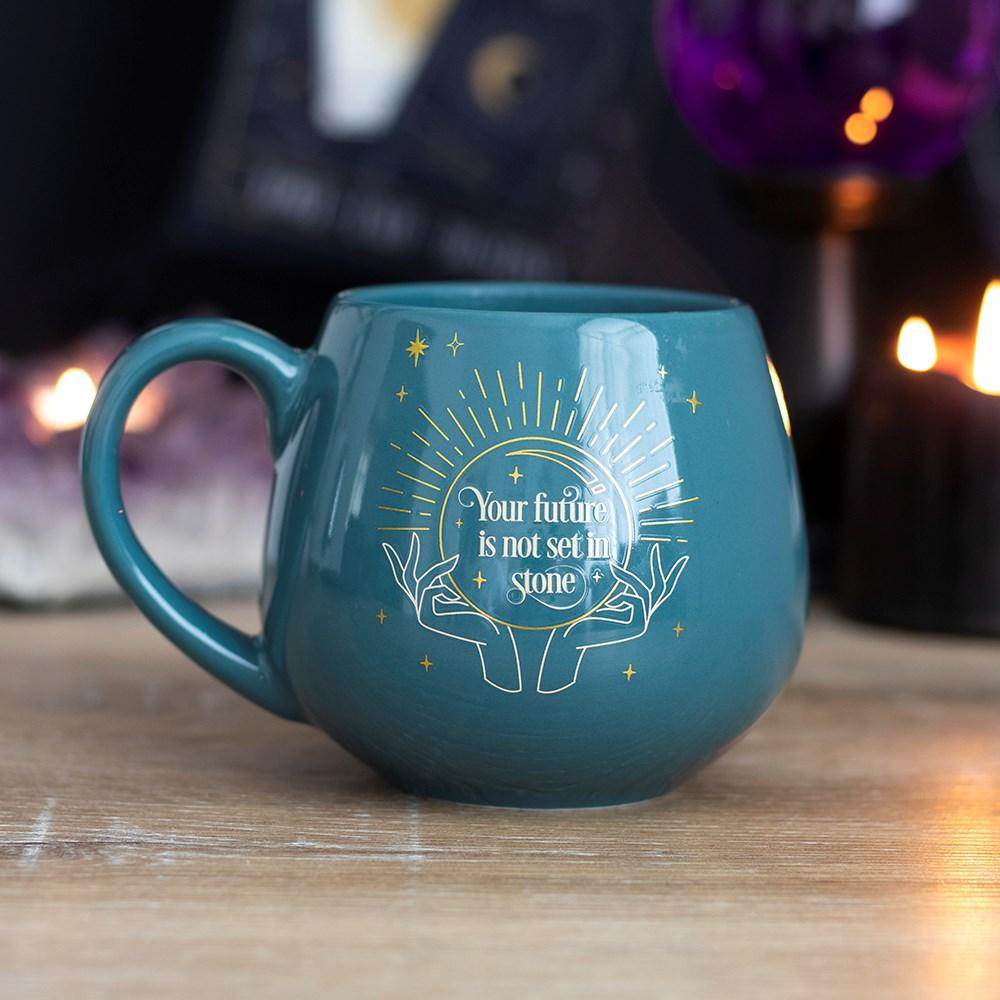 Green Fortune Teller Colour Changing Mug - Precious Wax Sanctuary