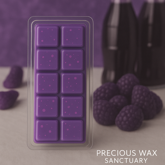 Pop the fun into your home! 💜 fizz 💜 Our 'Grape Soda Pop' wax melt. It's pure sweet, bubbly, and fruity bliss!