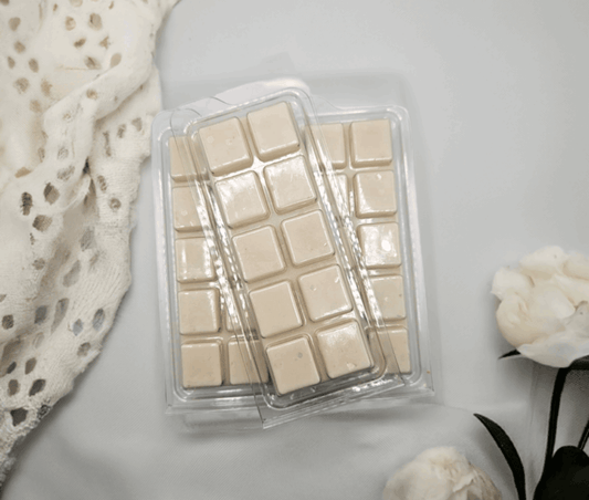 White Linen and Lace Soy Wax Melt Bar - Precious Wax Sanctuary