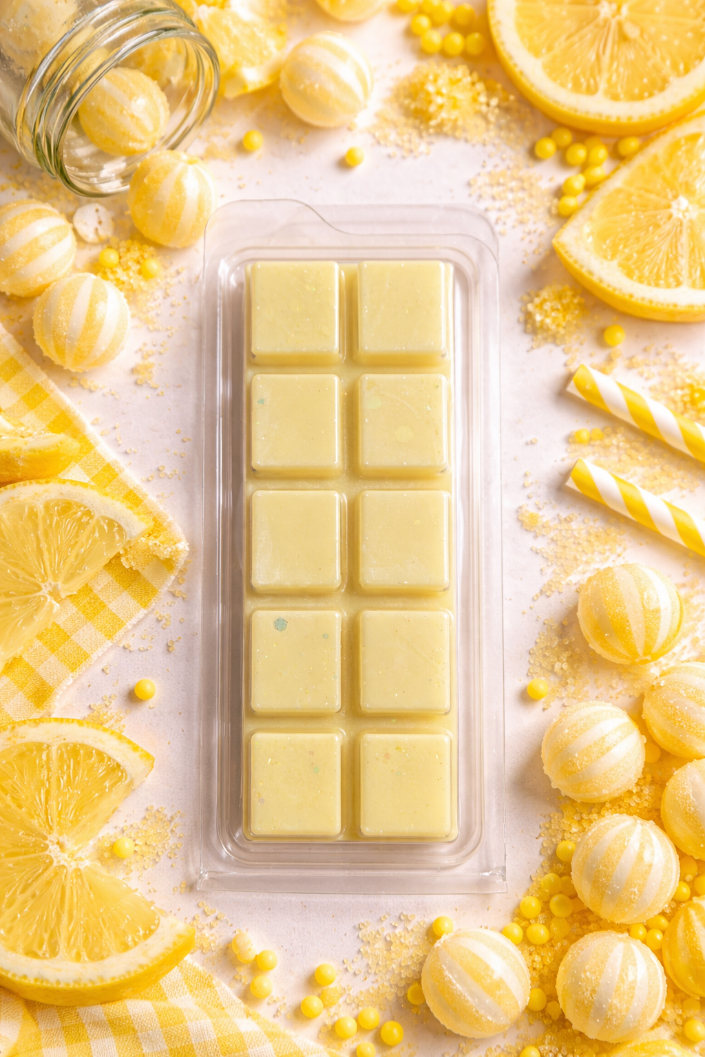Lemon Sherbets Wax Melt | Strong Scented Soy Wax Melts UK
