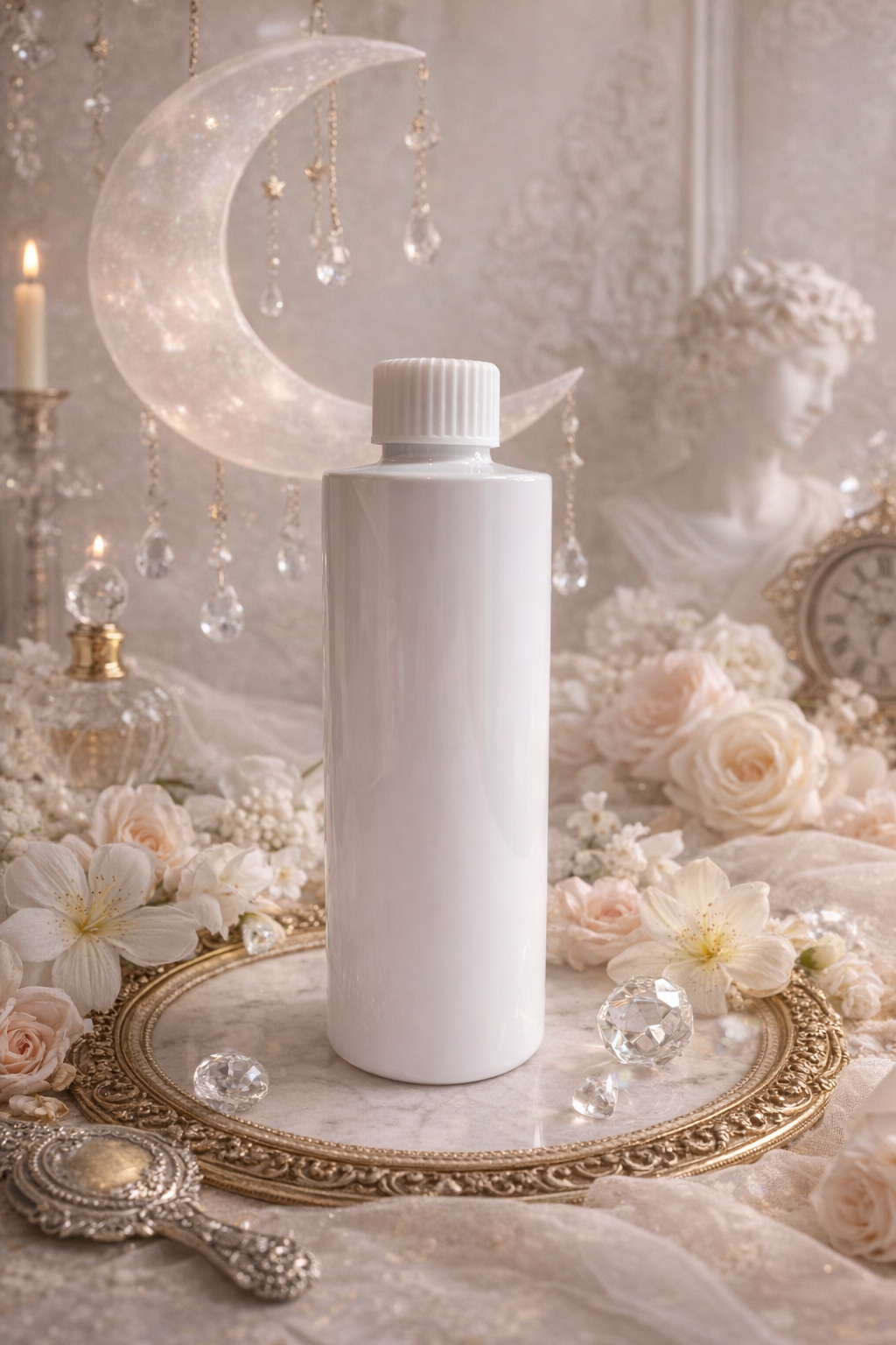 Luna perfume inspired reed diffuser refill with Luxury decor.