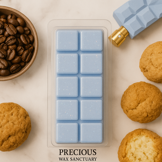 Your daily dose of deliciousness! ☕🤎 Our 'Me Espresso' wax melt, inspired by Sabrina Carpenter's fragrance. It's pure coffee bliss! 