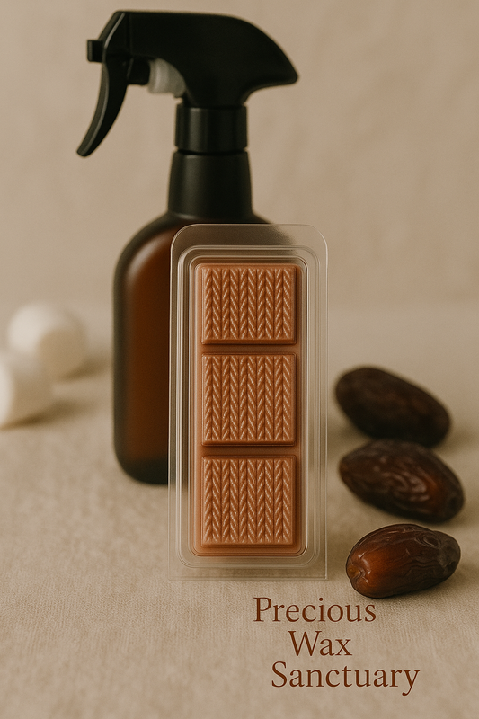 Experience a precious moment of sweetness! 🤎❤️ Our 'Precious Date' wax melt, inspired by a delightful Lush scent. It's pure sweet, fruity, and warm bliss! 