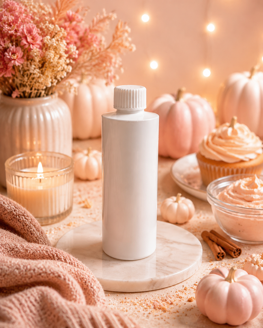 Autumn theme reed diffuser refill scented in pumpkin buttercream. 
