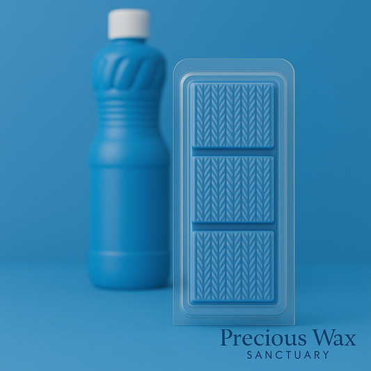 Experience the ultimate clean! ✨🧼 Our 'Ropa Limpia' wax melt, inspired by Spanish cleaning and Brumol's fresh scent. It's pure fresh, clean, and crisp bliss!