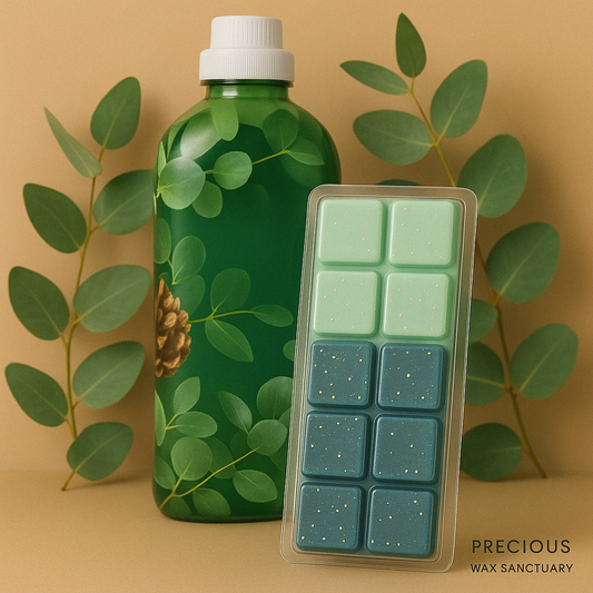Freshly laundered luxury in a melt! 🌿🪵 Our 'Sandalwood and Eucalyptus' wax melts, inspired by that sophisticated Lenor scent you love. It's pure clean, woody, and cozy bliss! ✨