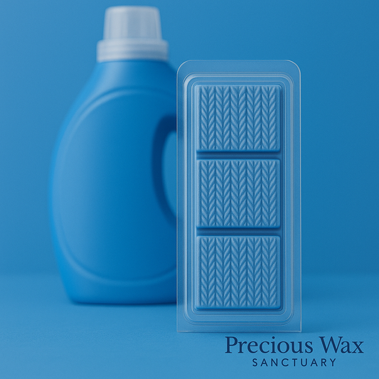 Wrap yourself in that fresh laundry feeling! 🧺✨ Our 'Snuggle Laundry' wax melt, inspired by the classic Snuggle scent. It's pure clean, fresh, and comforting bliss! 