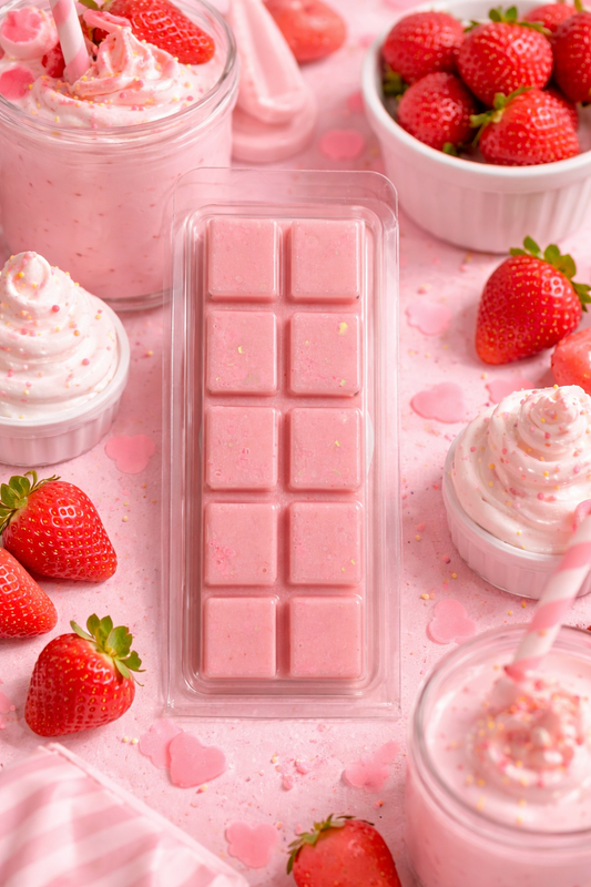 Strawberry Milkshake Wax Melt Bar