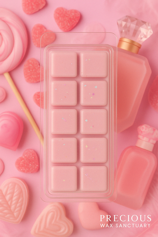 Satisfy your sweet tooth! 💖 Our 'Sweet Tooth' wax melt, inspired by Sabrina Carpenter's fragrance. It's pure sugary delight! 