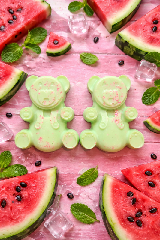 Watermelon Bliss Bear Wax Melt Shapes
