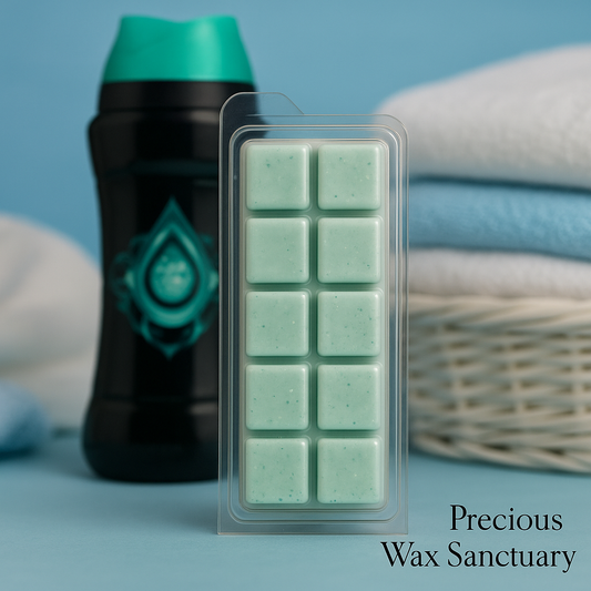 Get that unmistakable fresh laundry feeling! ✨ Our 'Unstoppable Fresh Laundry' inspired dupe wax melt is here. 
