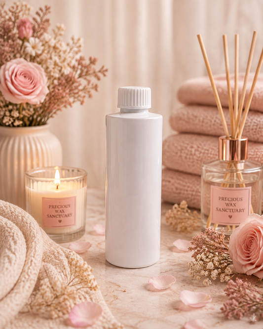 Reed diffuser refill in the scent violet blossoms home fragrance.