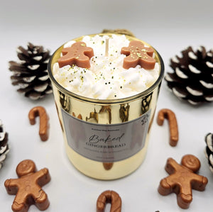 Baked Gingerbread Decorative Candle 30cl