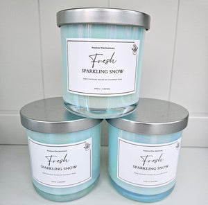 Fresh Sparkling Snow Candle