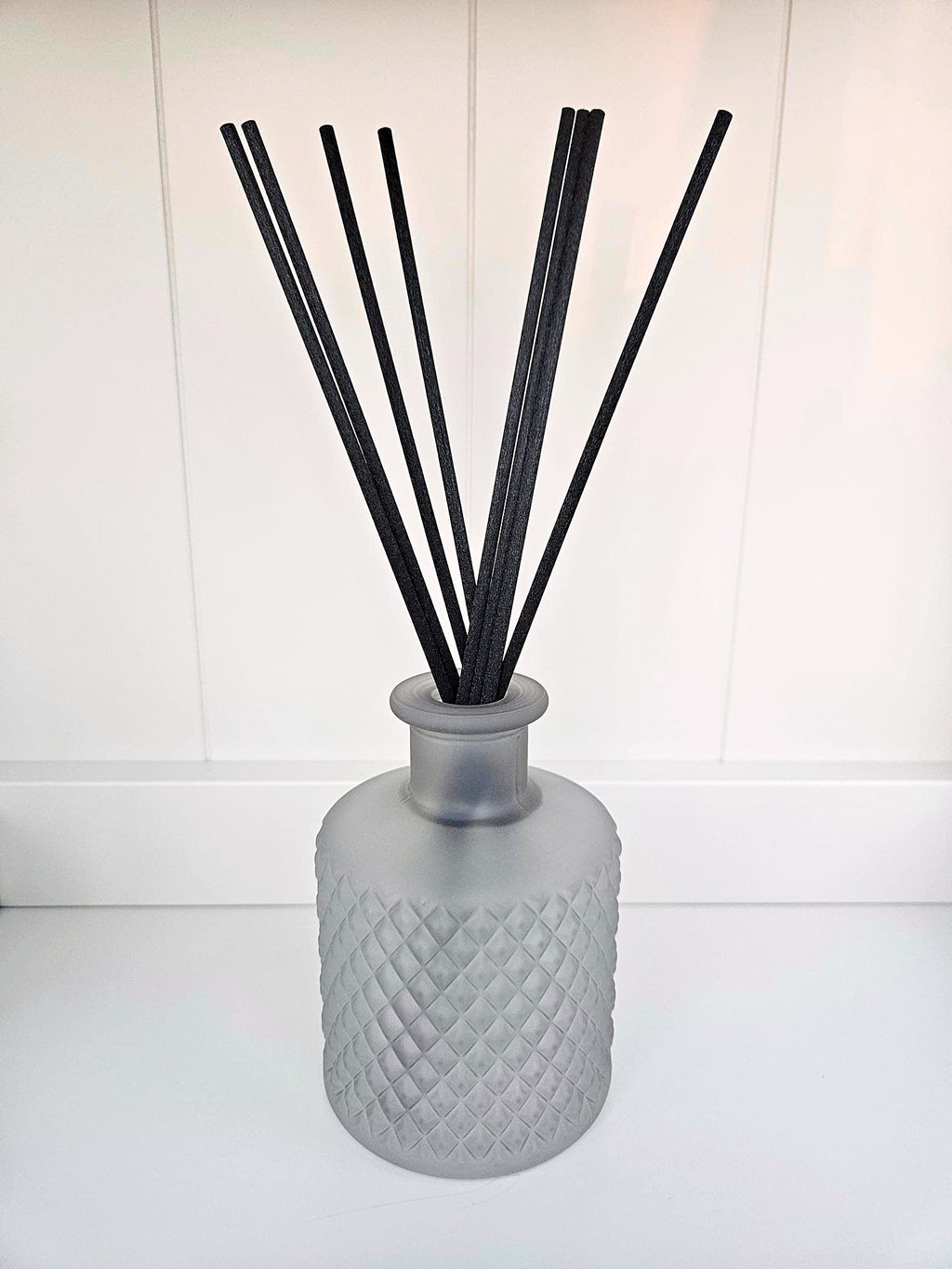 Grey Frosted Geo Diffuser Bottle - 250ML