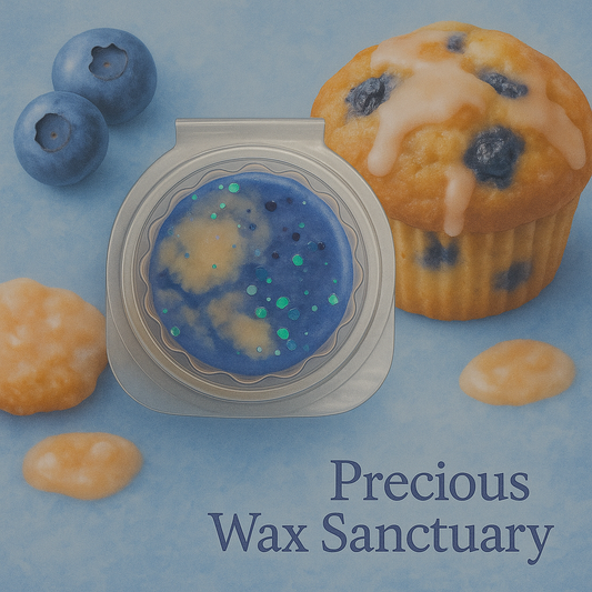 Glazed Blueberry Muffin Tarte Wax Melt Pot