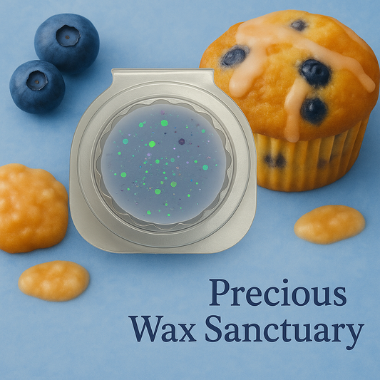 Glazed Blueberry Muffin Tarte Wax Melt Pot